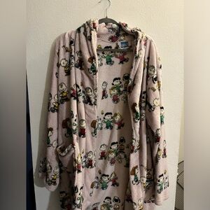 Peanuts Pink Robe